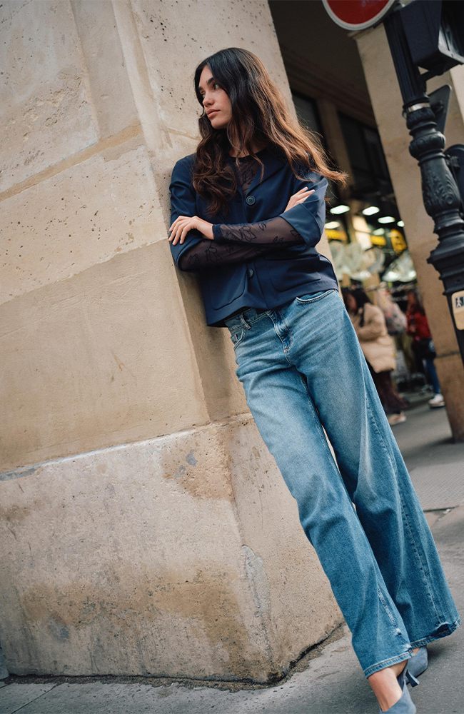 Dara Vint Jeans - Mid Blue