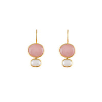 Cubism Earring - Guava
