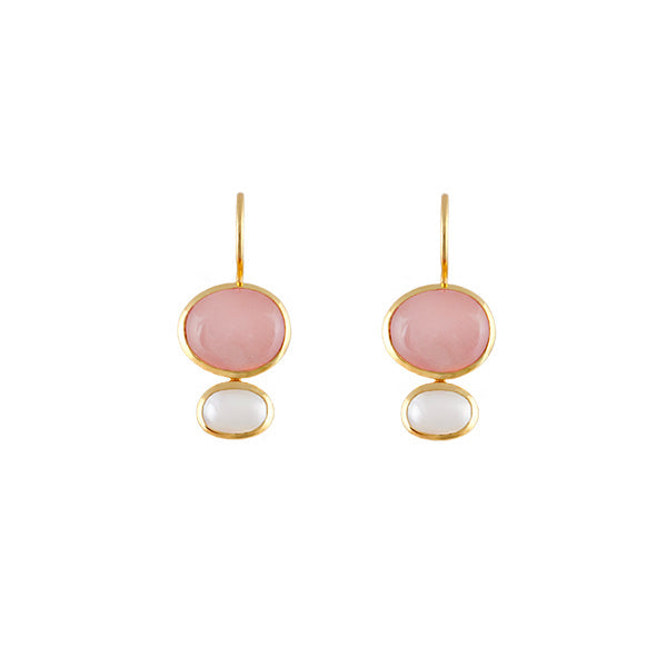 Cubism Earring - Guava