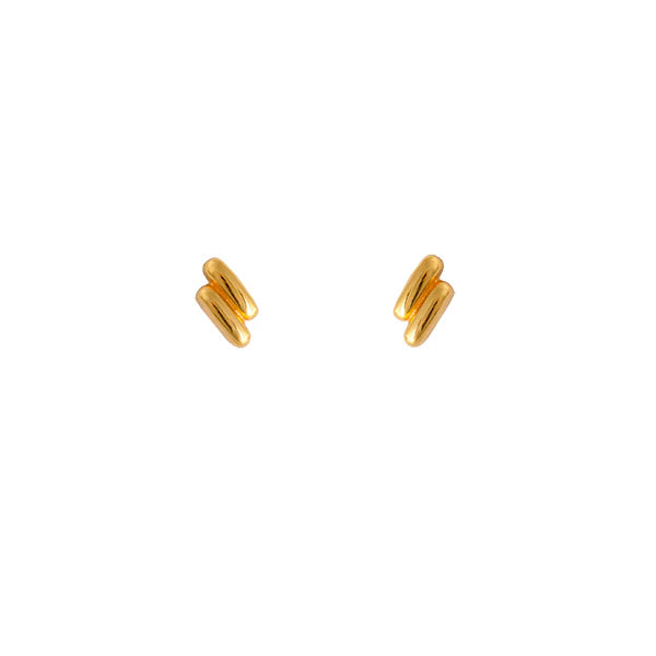 Leni Stud Earrings - Gold