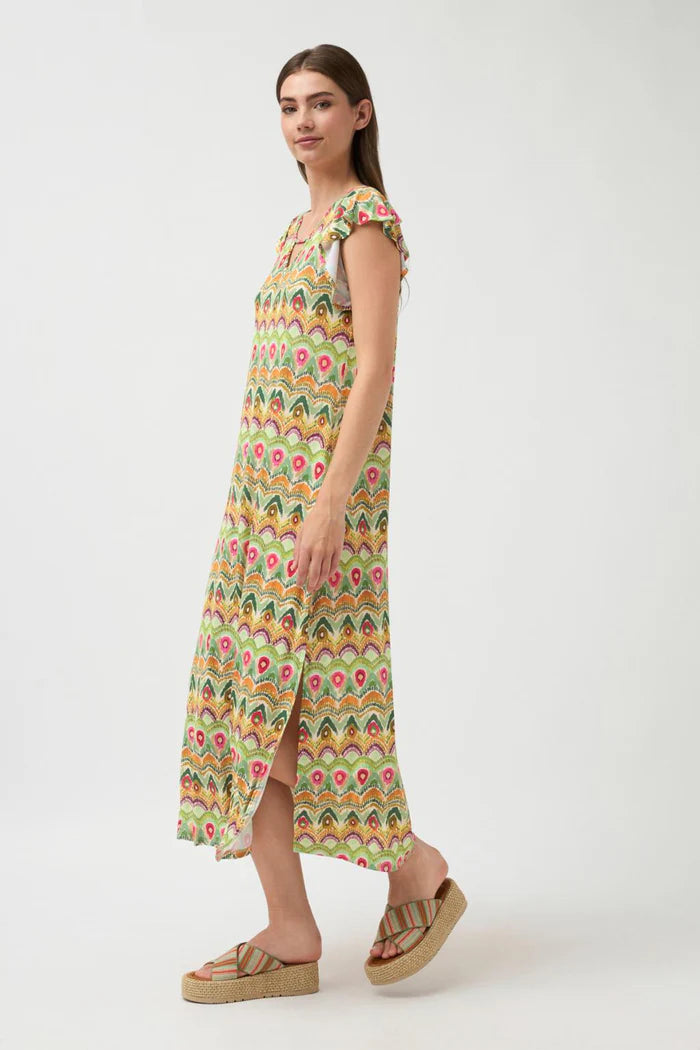 Saturna Dress - Khaki