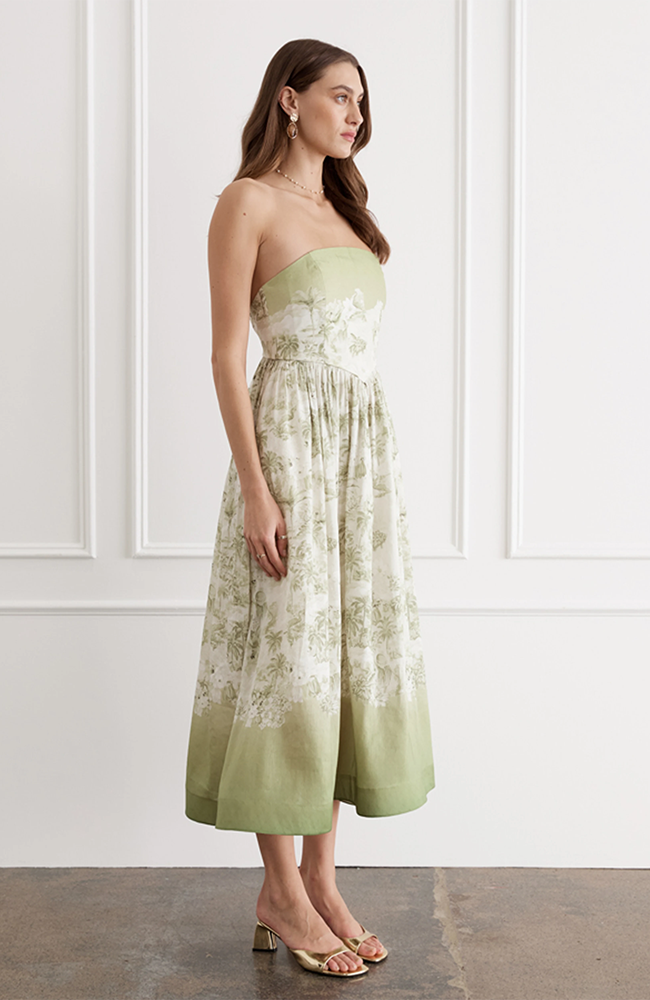 Laurel Midi Dress - Lumiere