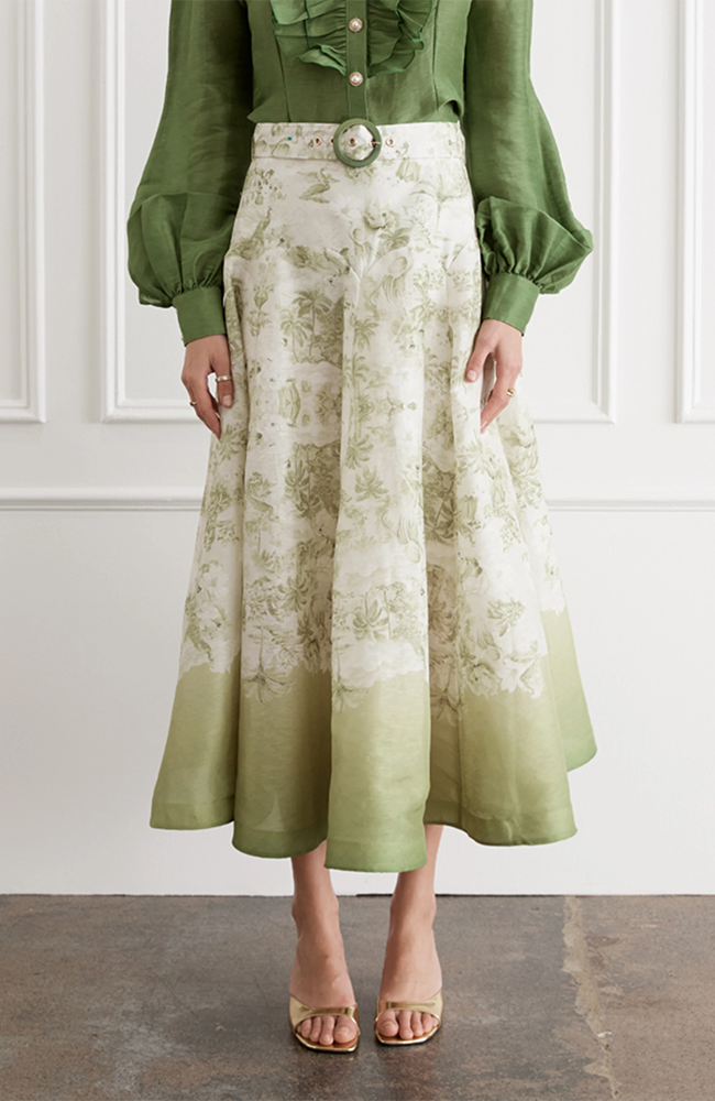 Adelia Maxi Skirt - Lumiere