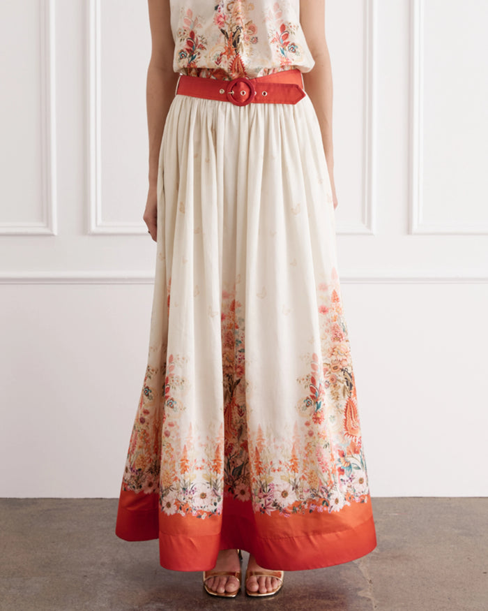 Lily Maxi Skirt - Multi