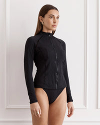 Hayley Rash Guard - Black
