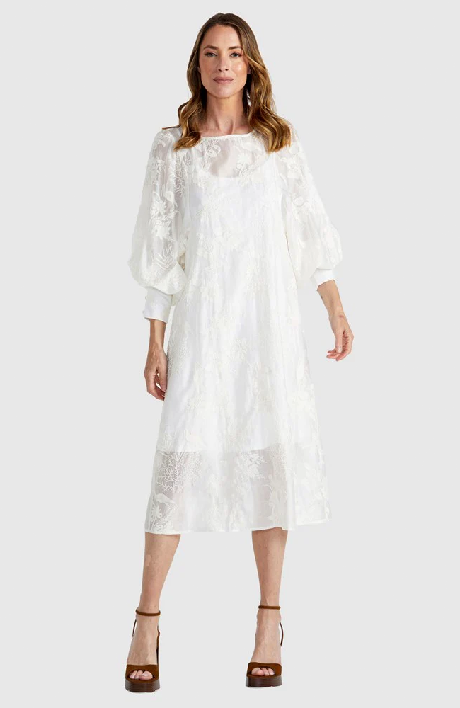 Aurora Dress - White