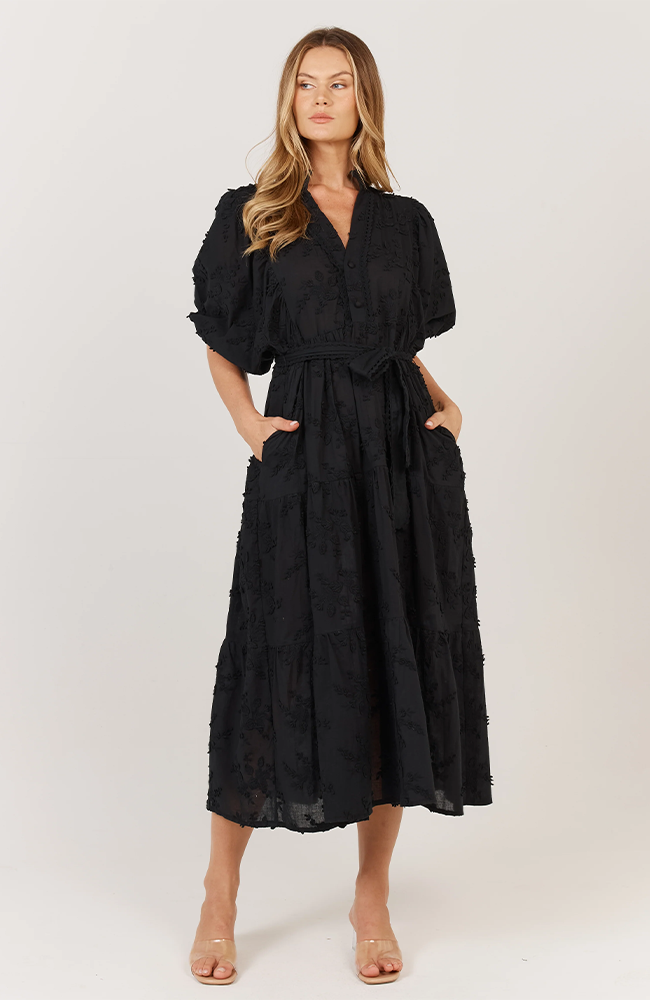 Gardenia Dress - Black