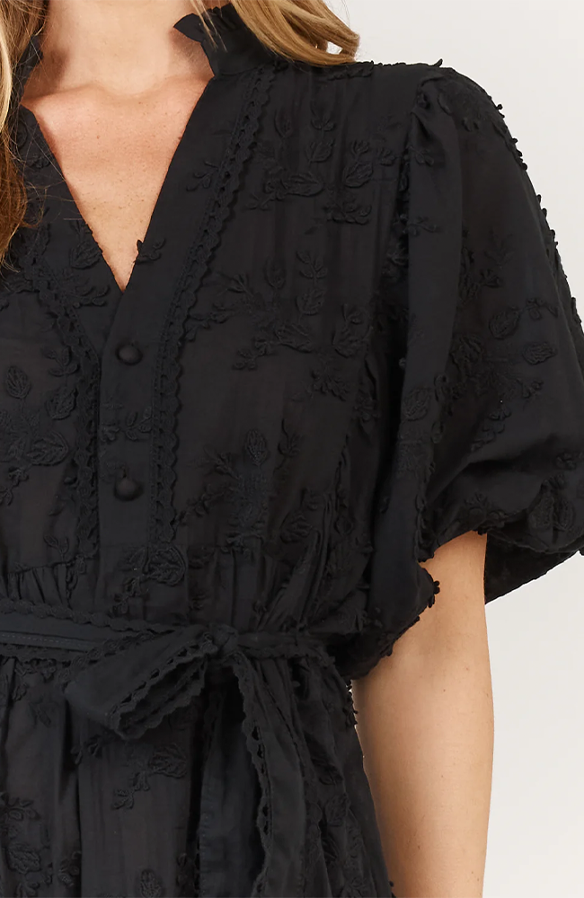 Gardenia Dress - Black