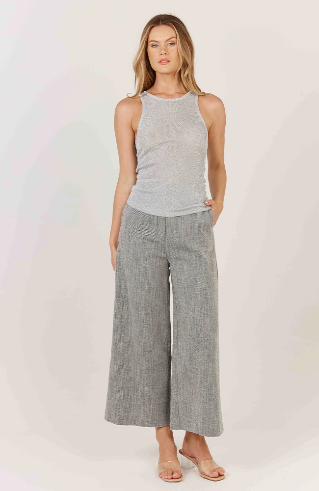 Corsica Tank - Silver