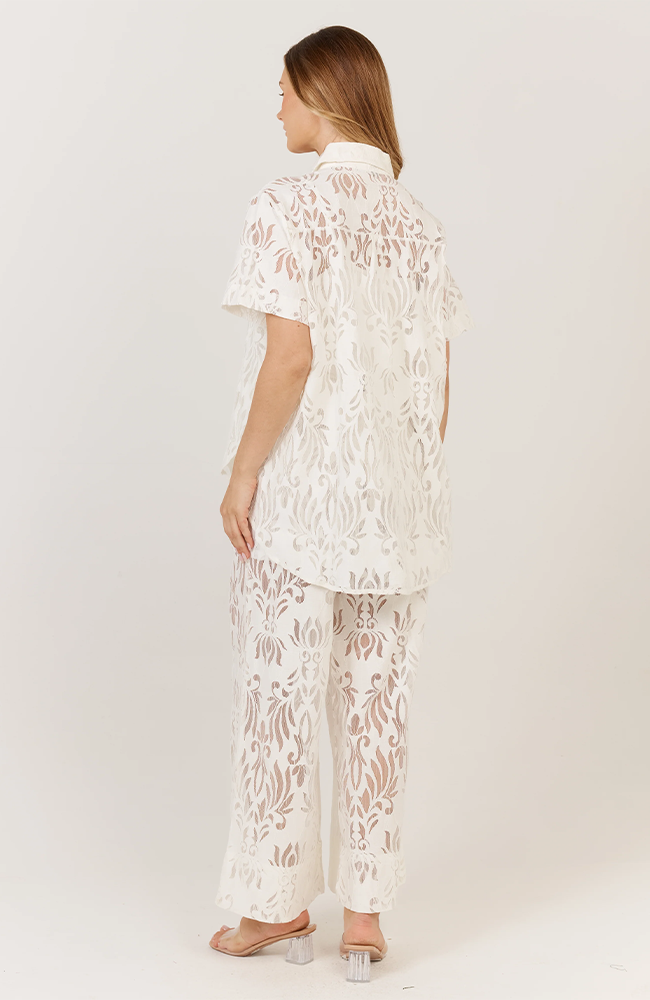 St Barts Pant - White