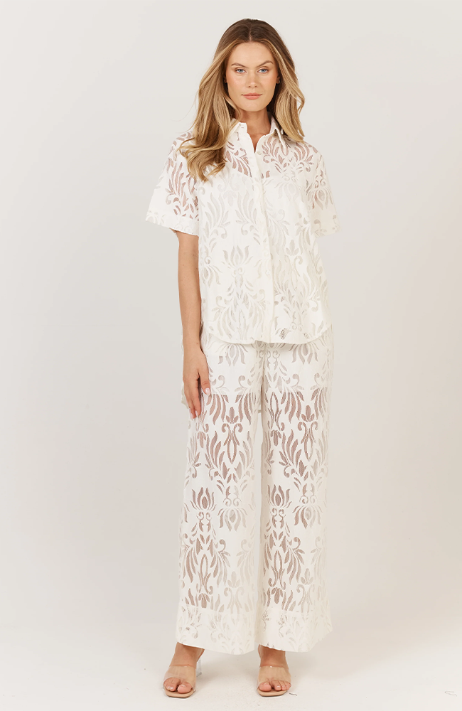 St Barts Pant - White