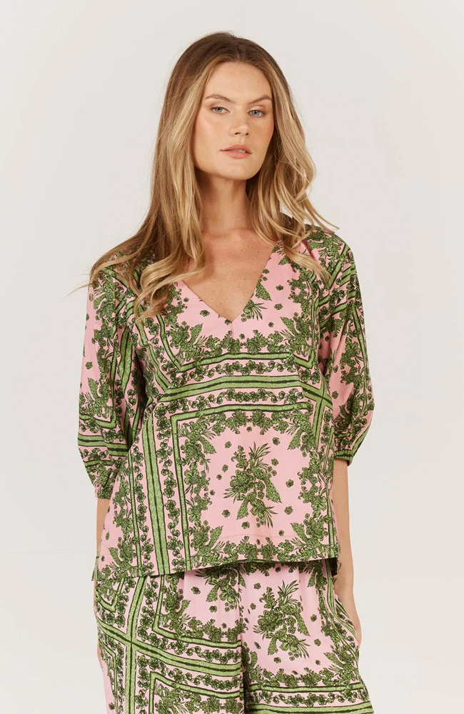 Dominica Top - Paisley