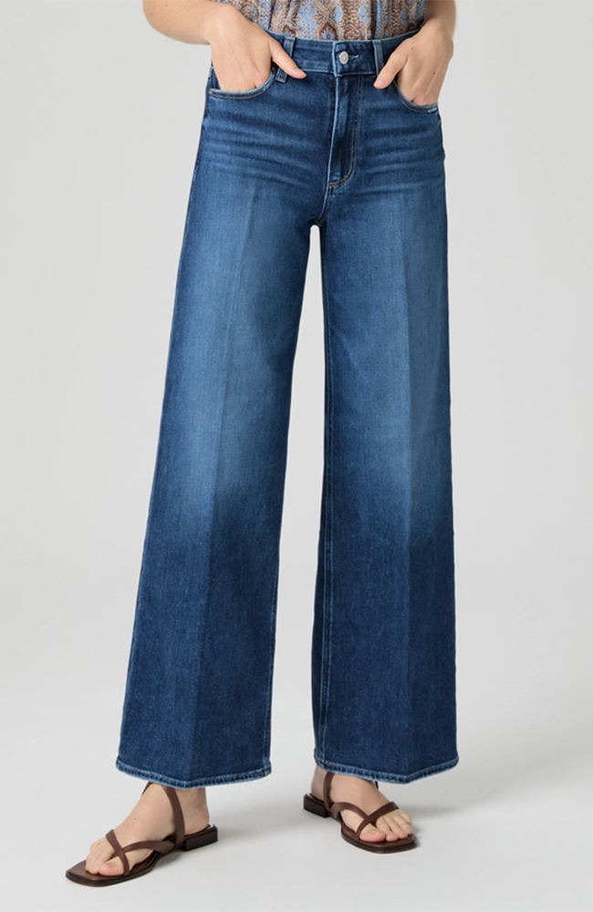 Anessa 31" Wide Leg Jean - Dresden