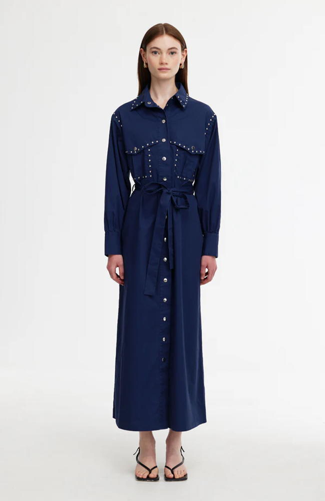 Ashley Dress - Indigo