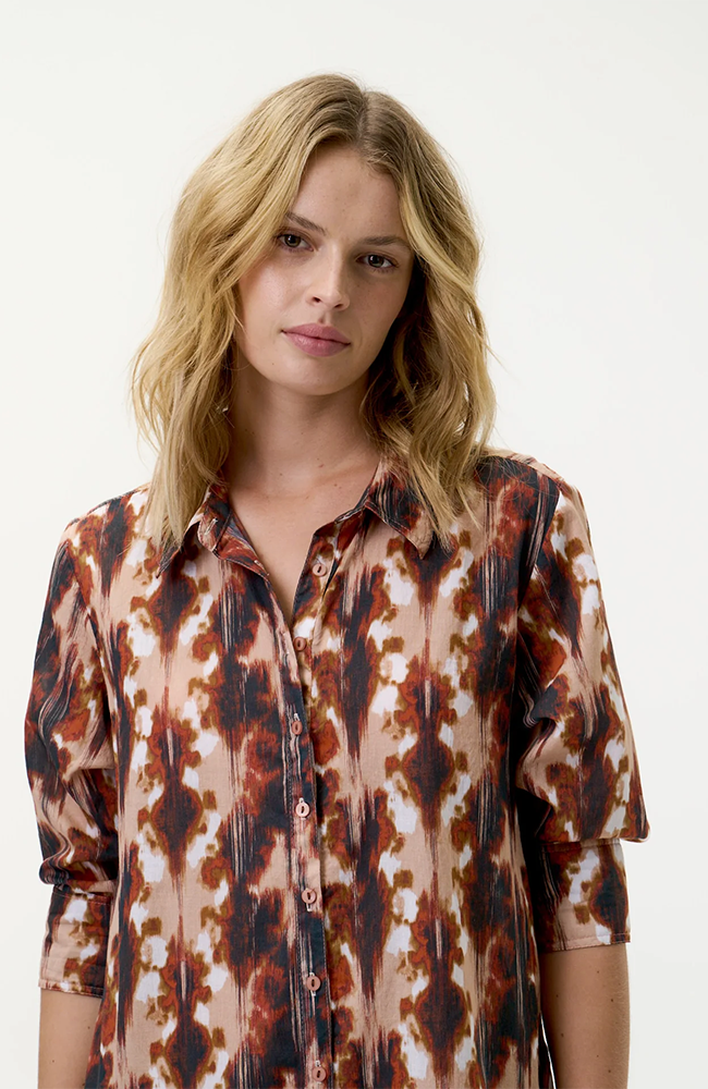 Daisy Dress-MalIorca /Cotton - Mocha