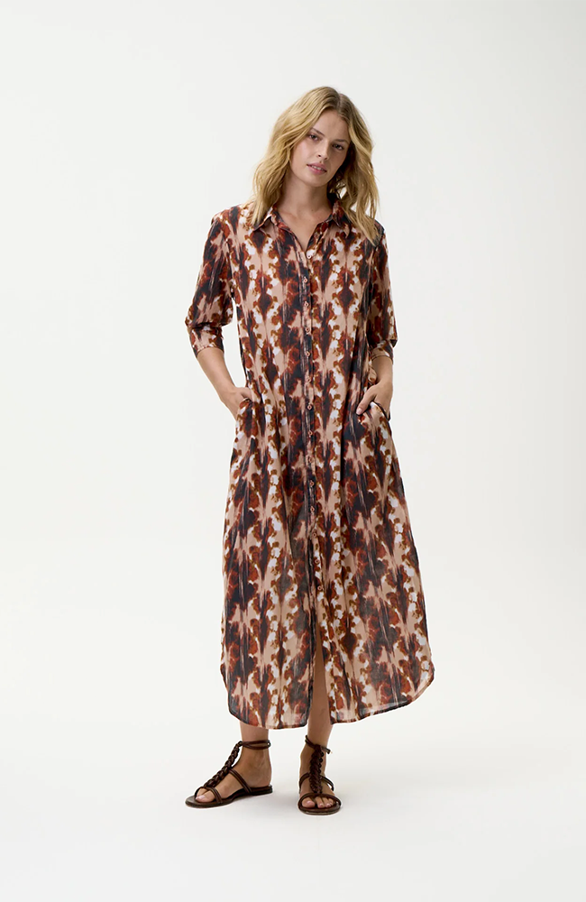 Daisy Dress-MalIorca /Cotton - Mocha