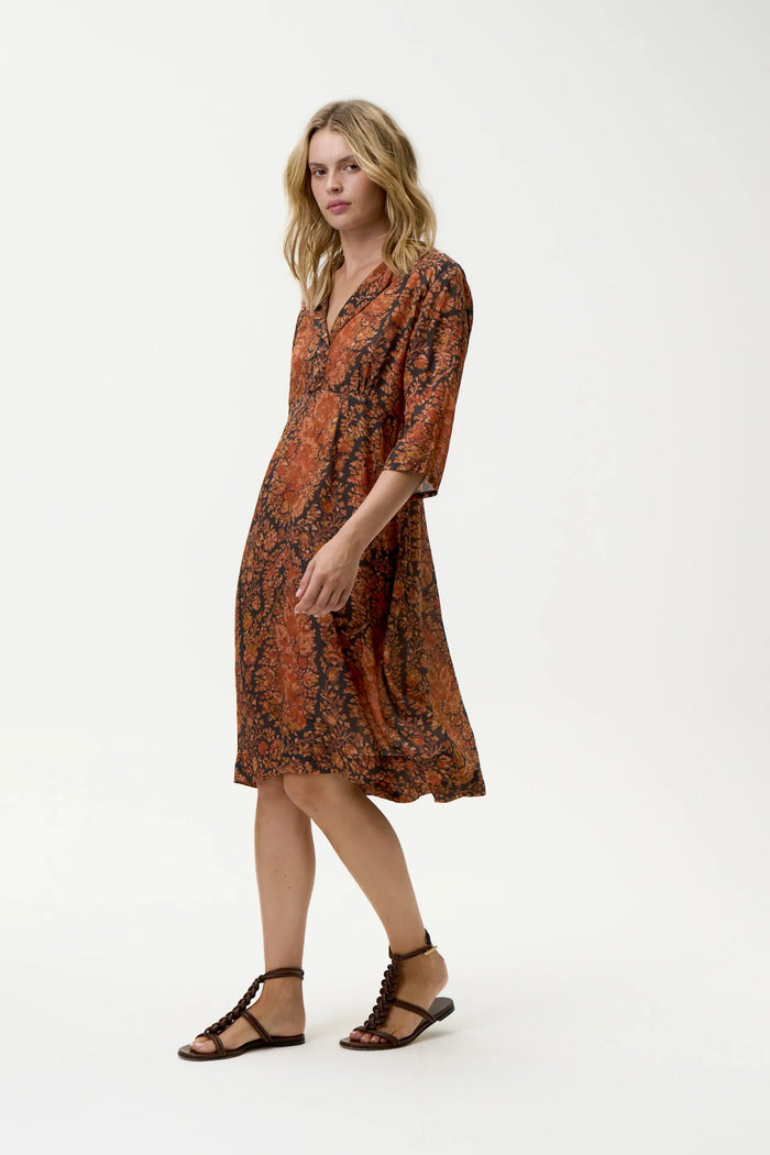 Jazz Dress-Salina/Viscose - Topaz