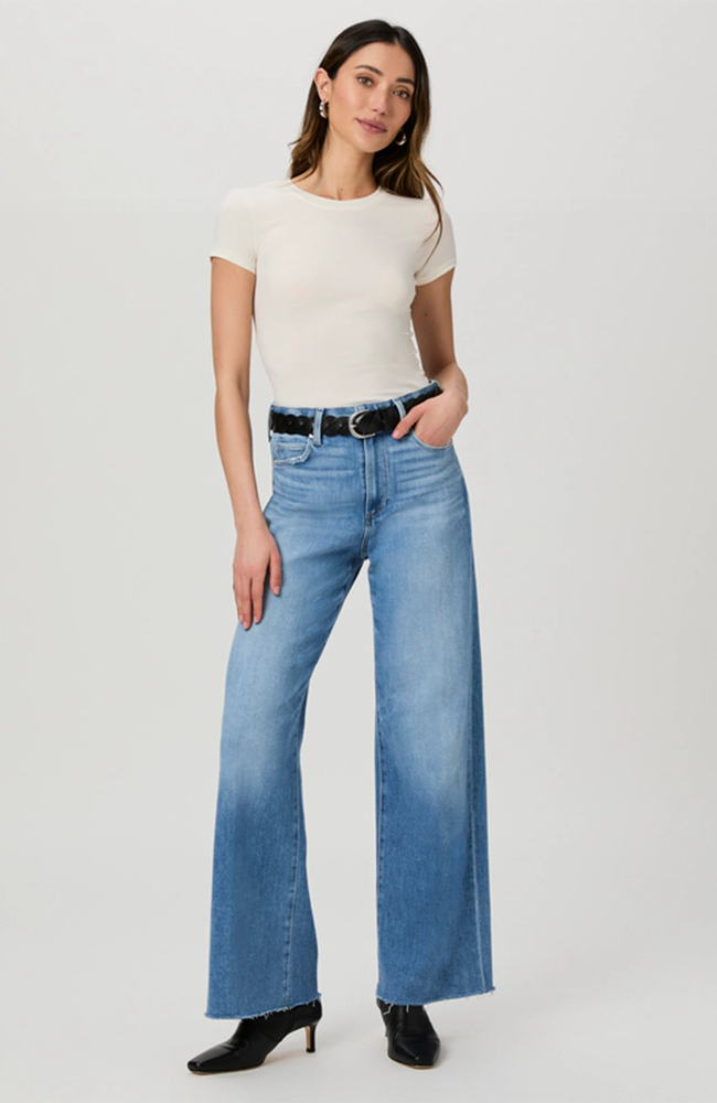 Anessa 31" Wide Leg Jean - Mesmerize