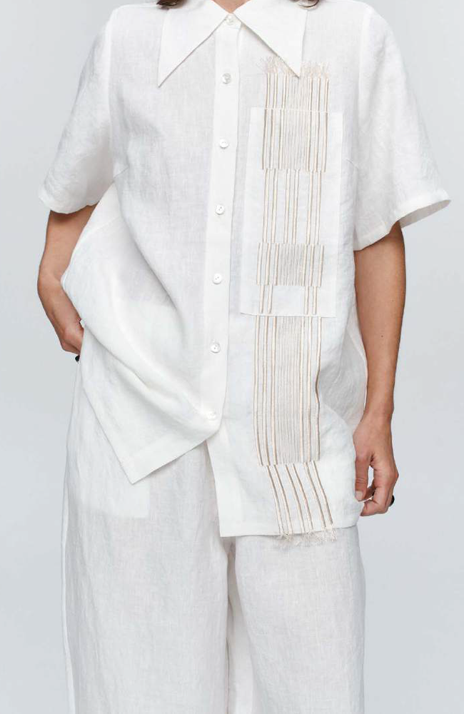 Atticus Shirt - Ivory