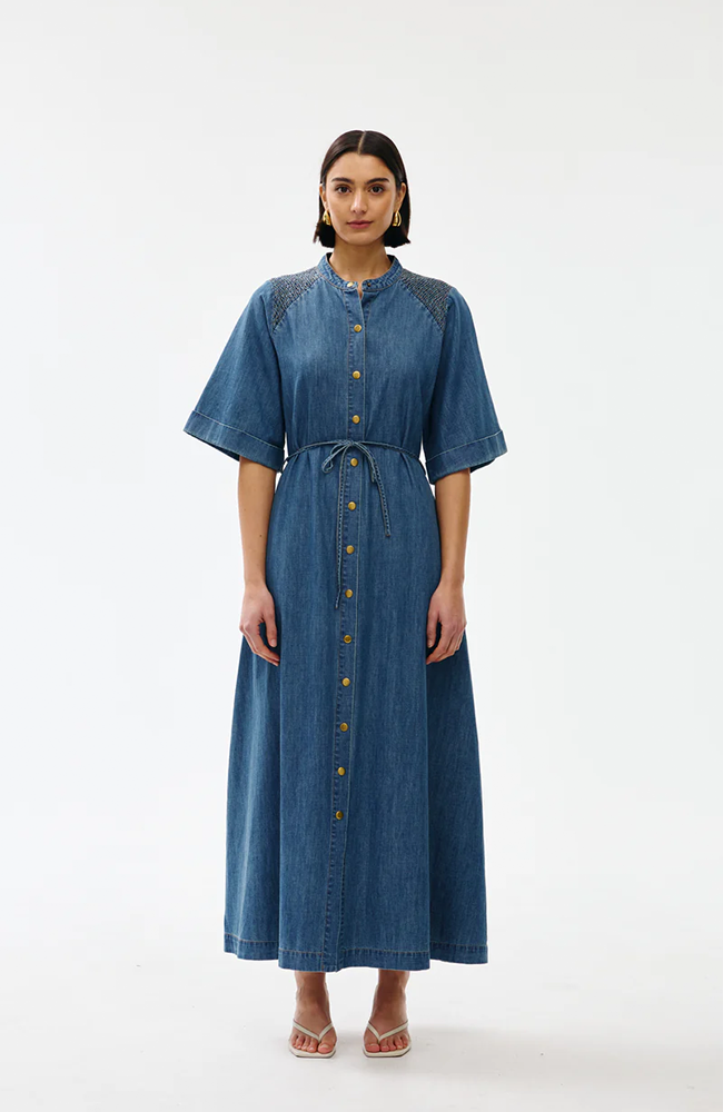 Gigi Dress - Denim