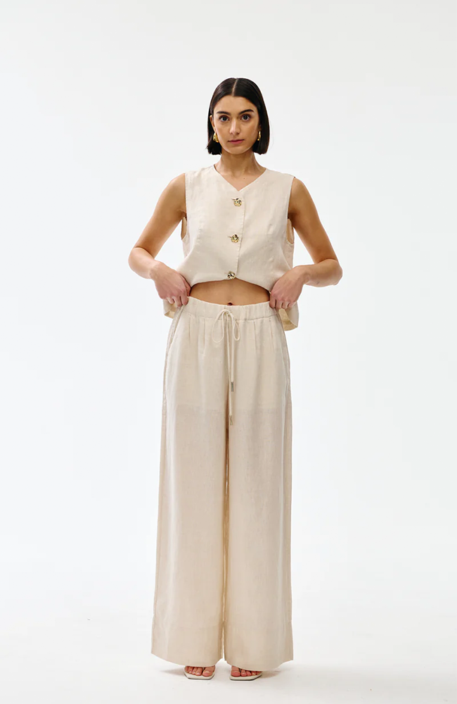 Hampton Pant - Stone