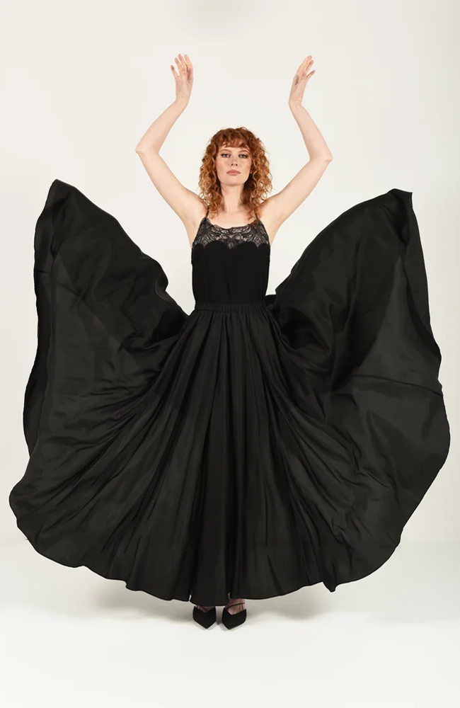 Tambourine Cami Top - Black