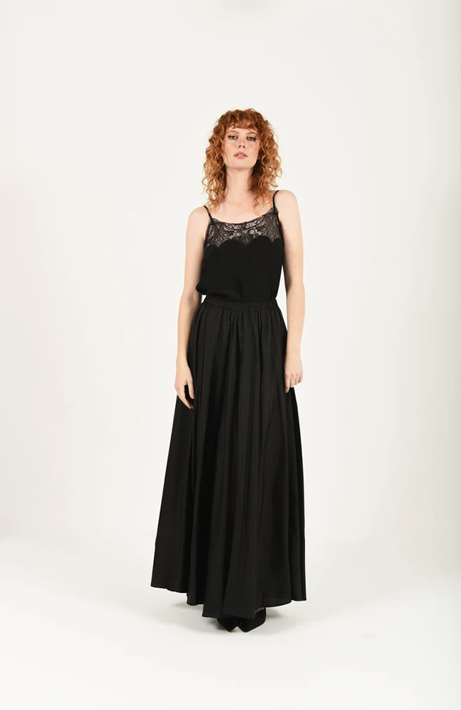 Tambourine Cami Top - Black