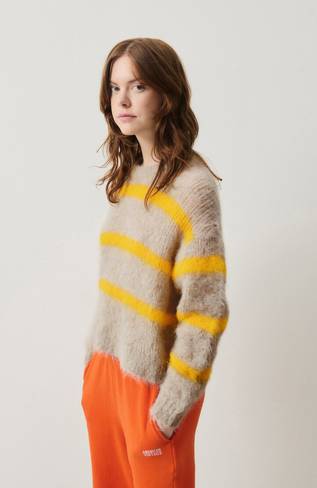 BYMI Pullover - Striped Jam