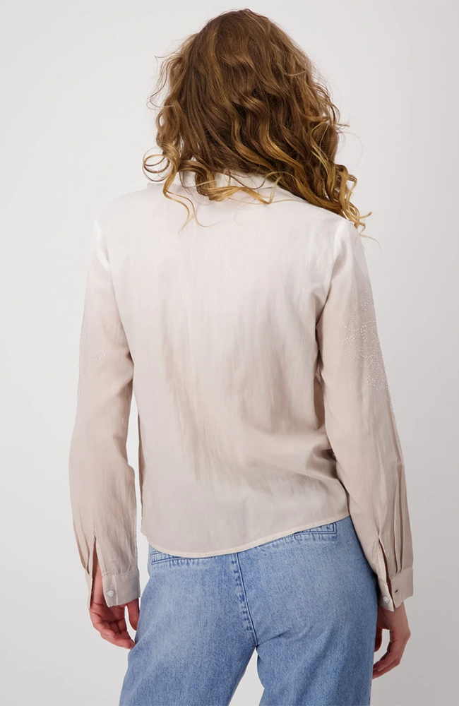 Blouse Batik Jewelry - Warm Sand