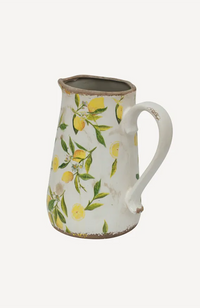 Botanical Lemon Jug - Tall
