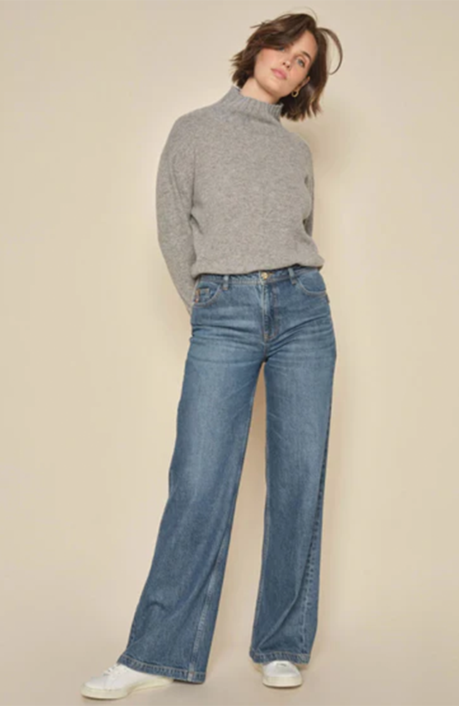 Dara Lititi Jeans - Dark Blue