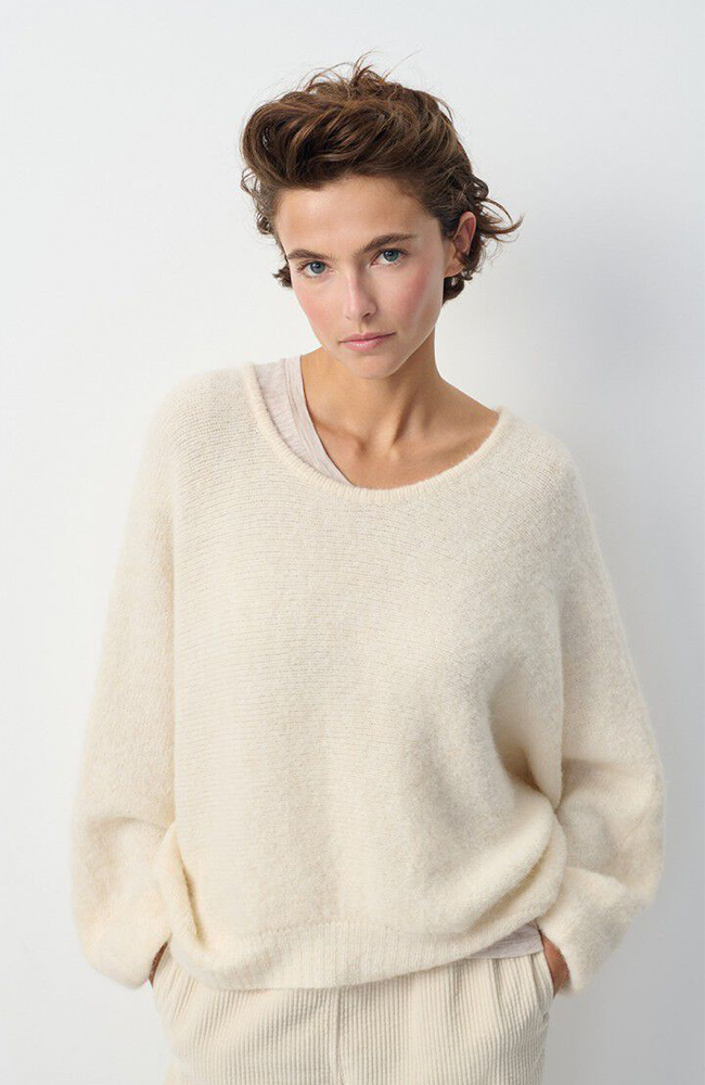 East Pullover - Mother Of Pearl