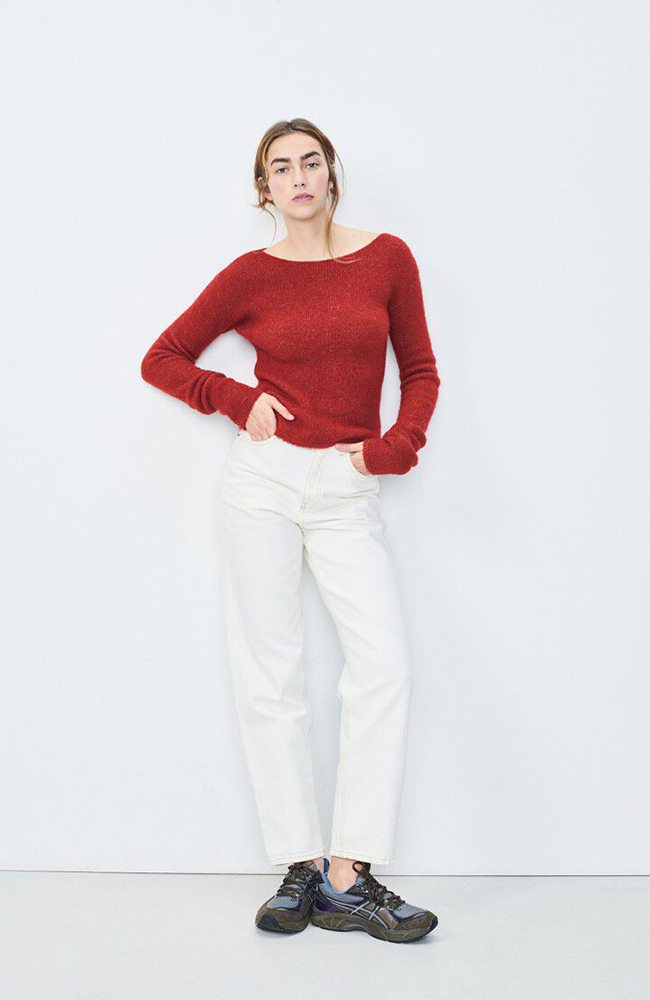 East Jumper - Wine Lees Melange