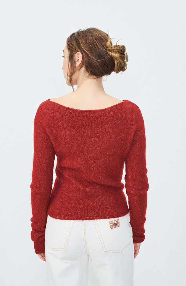 East Jumper - Wine Lees Melange