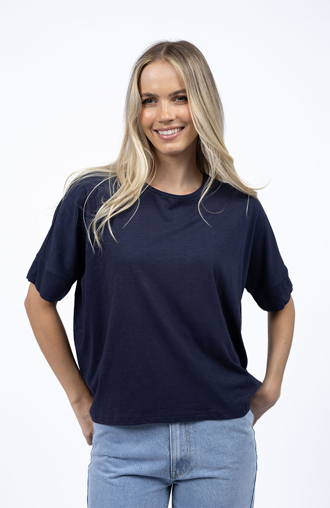 Dippy Tee - Navy