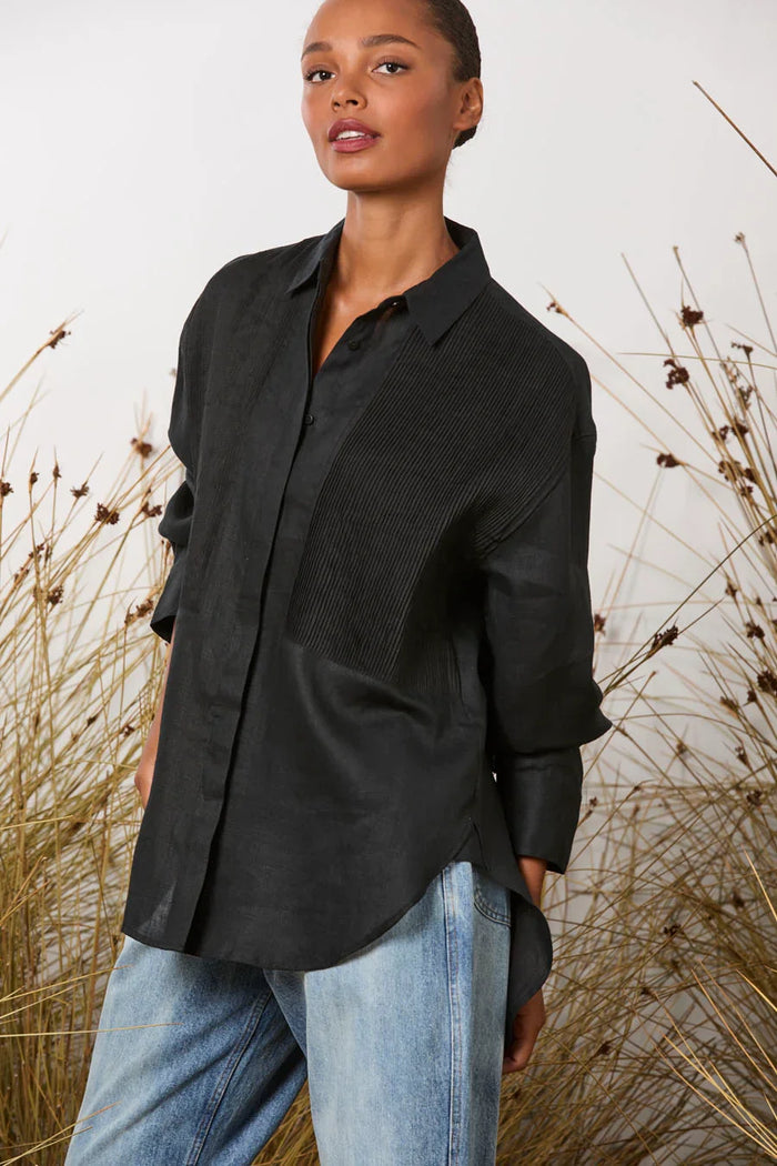 Bobby Pin Shirt - Black