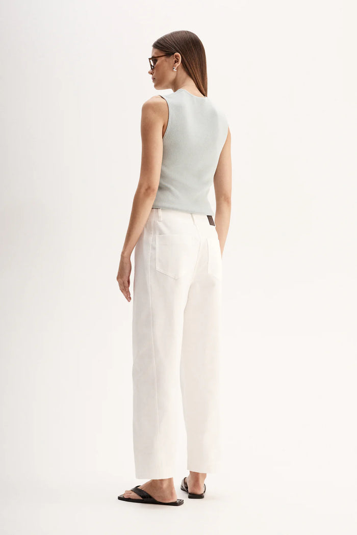 Blair Knit Top - Light Blue