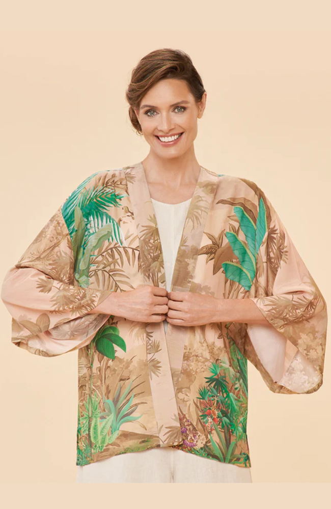 Kimono Jacket - Oasis, Coconut