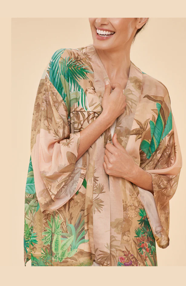 Kimono Jacket - Oasis, Coconut