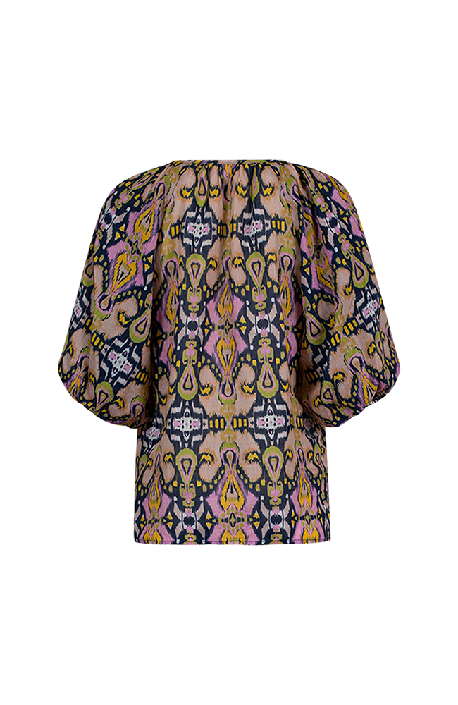 Mira Blouse - Indigo