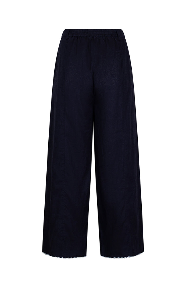 Viva Linen Pant - Indigo
