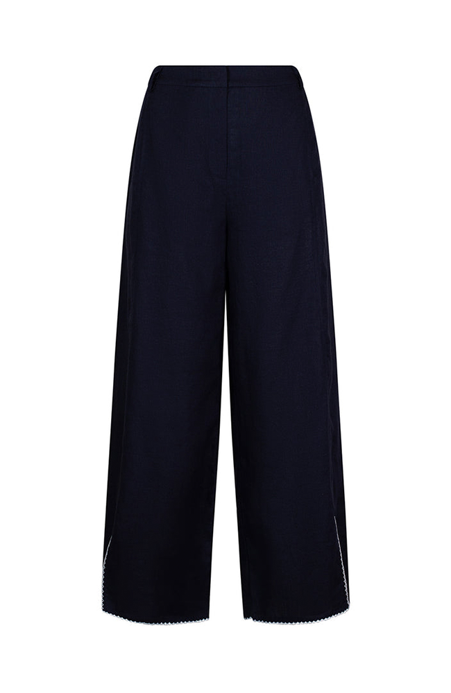 Viva Linen Pant - Indigo
