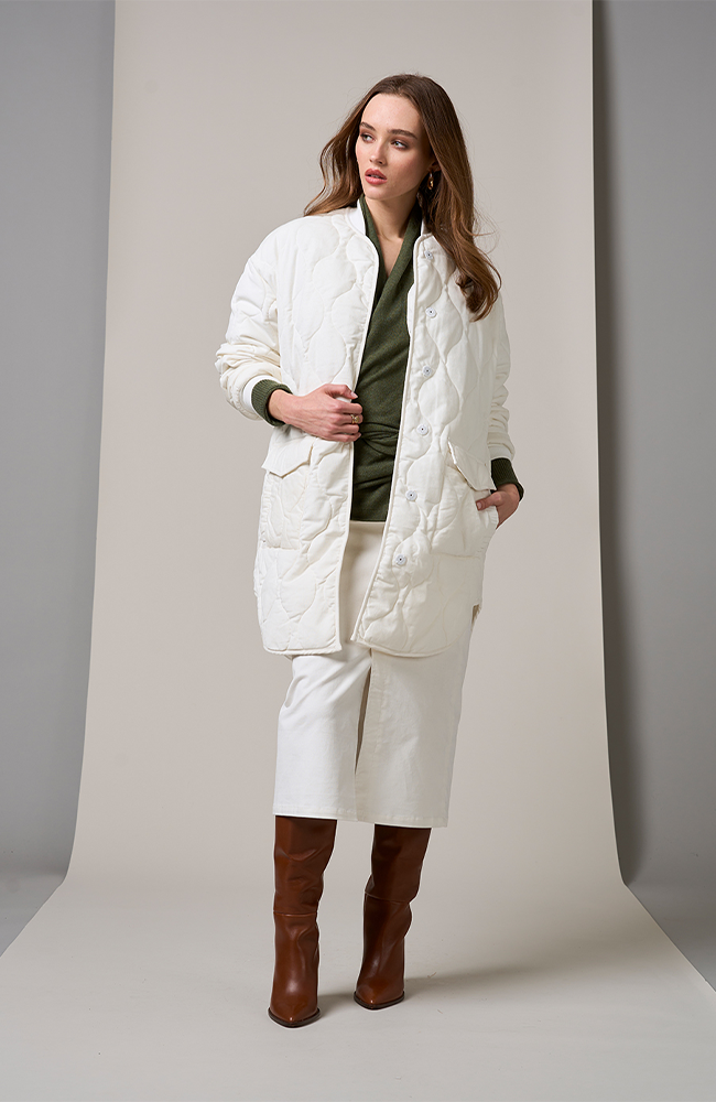 Balmoral Coat - Winter White