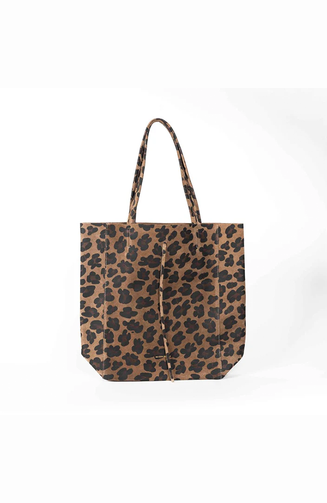 Large Tote - Leopard