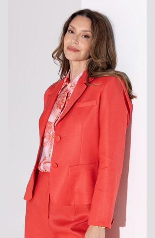 Charvie Jacket - Coral