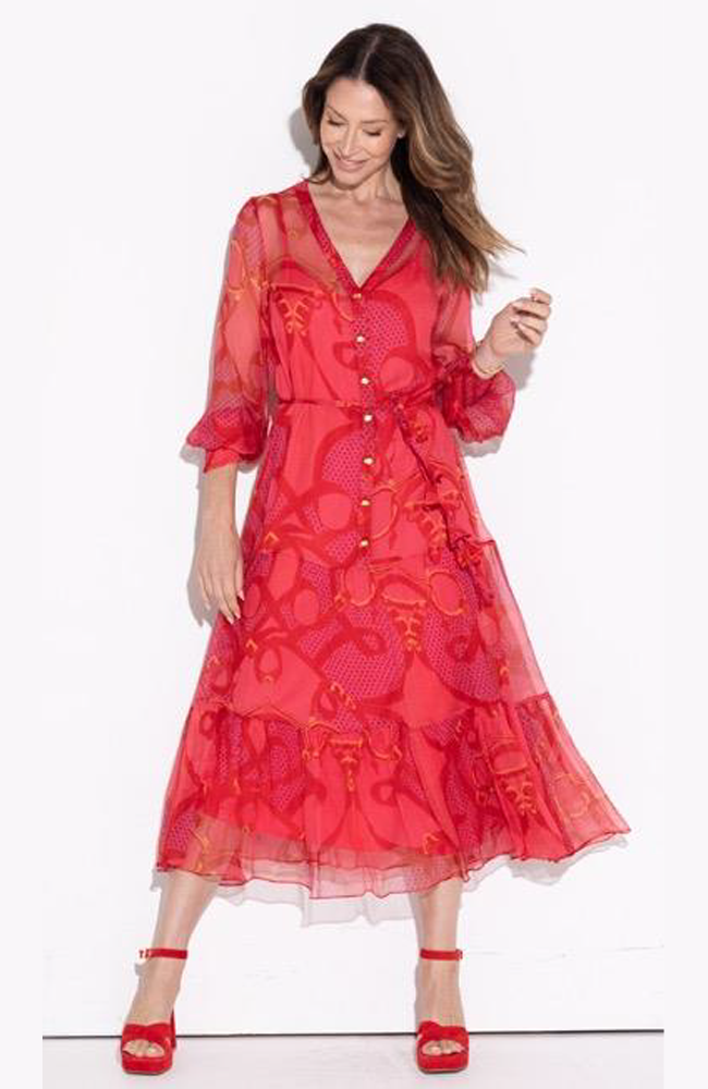 Jasmin Dress - Sorrento Sun