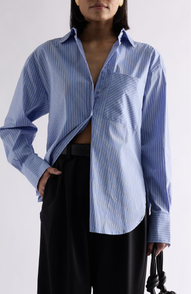 Darcy Shirt - Blue Stripe