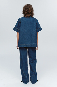 Patch Pocket Shirt - Washed Indigo