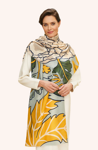 Printed Wild Floral Scarf