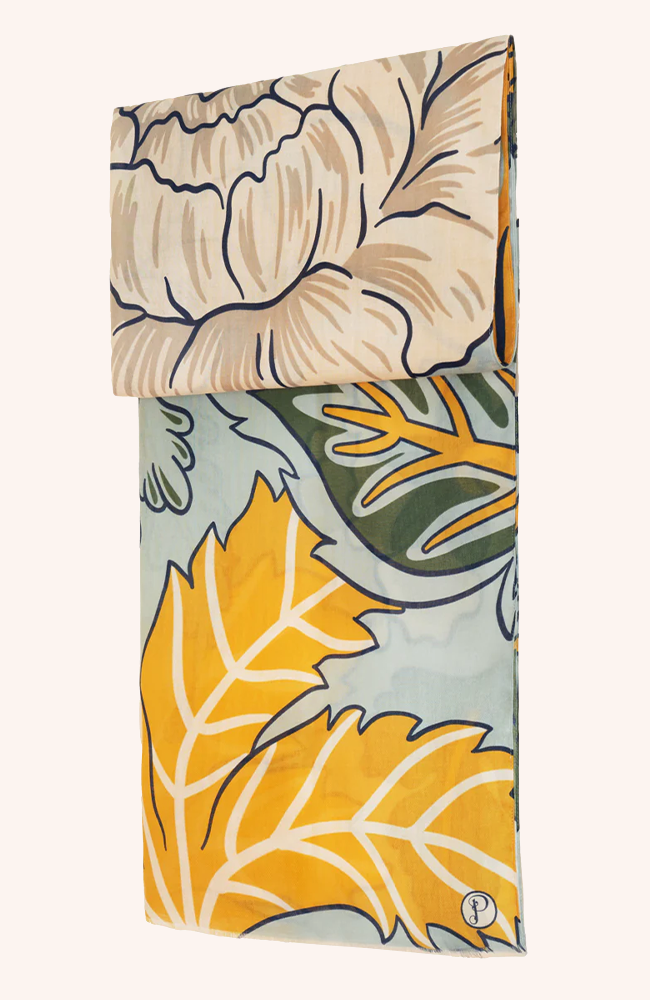 Printed Wild Floral Scarf